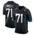 J.Jaguars #71 Tony Boselli Player Black Home Game BALCE Stitched Jerseys