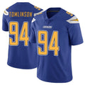 LA.Chargers #94 Dalvin Tomlinson Player Royal Limited Color Rush Vapor Untouchable Home Game BALCE Stitched Jerseys