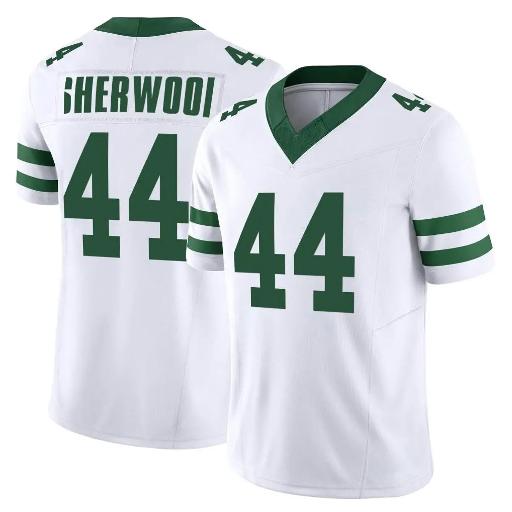 NY.Jets #44 Jamien Sherwood Player White Legacy Limited Vapor F.U.S.E. Home Game BALCE Stitched Jerseys
