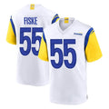 LA.Rams #55 Braden Fiske Player White Home Game BALCE Stitched Jerseys