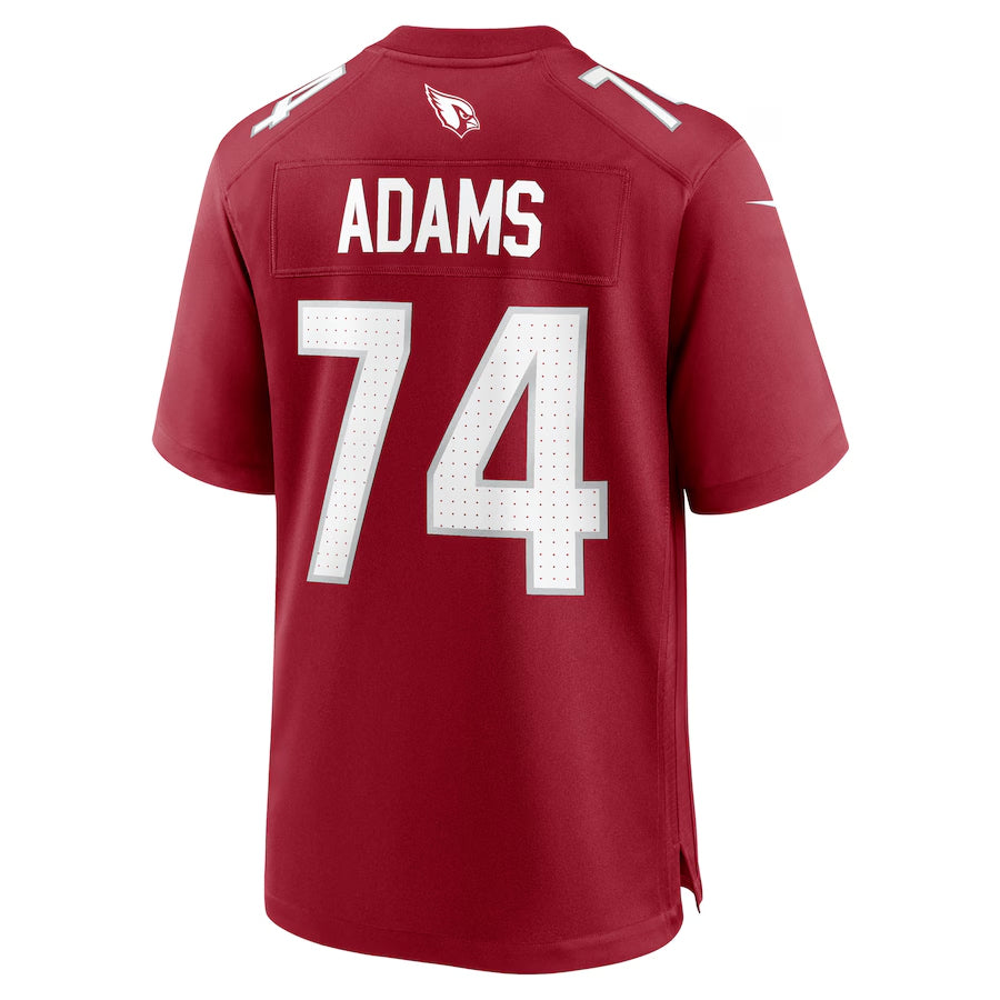 A.Cardinals #74 Isaiah Adams Player Cardinal Home Game BALCE Stitched Jerseys