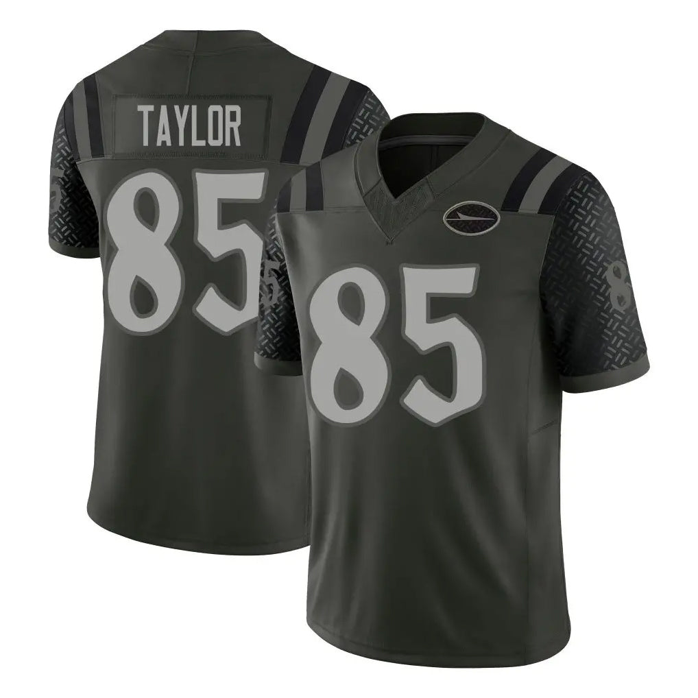 NY.Jets #85 Mason Taylor Player Green Limited 2025 Rivalries Collection Home Game BALCE Stitched Jerseys