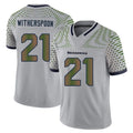 S.Seahawks #21 Devon Witherspoon Player Grey Limited 2025 Rivalries Collection Home Game BALCE Stitched Jerseys