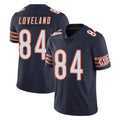 C.Bears #84 Colston Loveland Player Navy Vapor Untouchable Limited Home Game BALCE Stitched Jerseys