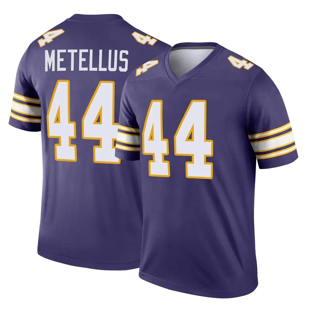 M.Vikings #44 Josh Metellus Player Purple Limited Classic Home Game BALCE Stitched Jerseys
