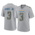 LA.Chargers #3 Derwin James Jr. Player Gray Atmosphere Fashion Home Game BALCE Stitched Jerseys