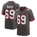 TB.Buccaneers #69 Cody Mauch Player Pewter Alternate Home Game BALCE Stitched Jerseys