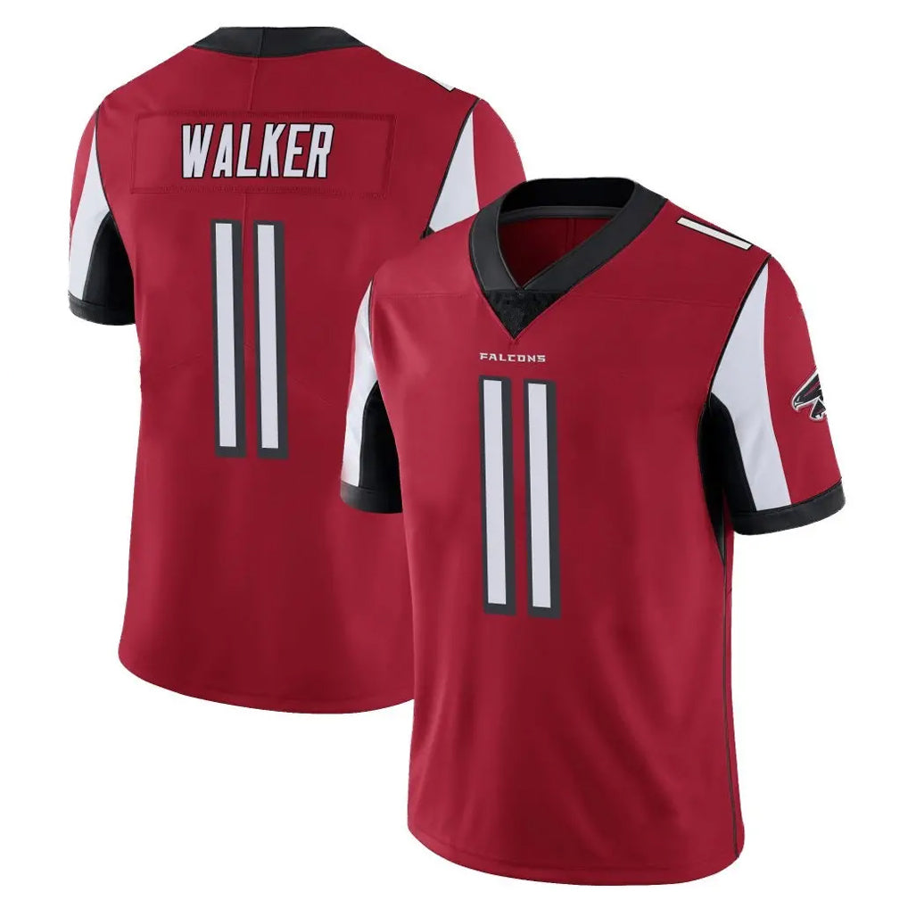 A.Falcons #11 Jalon Walker Player Red Color Vapor Untouchable Limited Home Game BALCE Stitched Jerseys