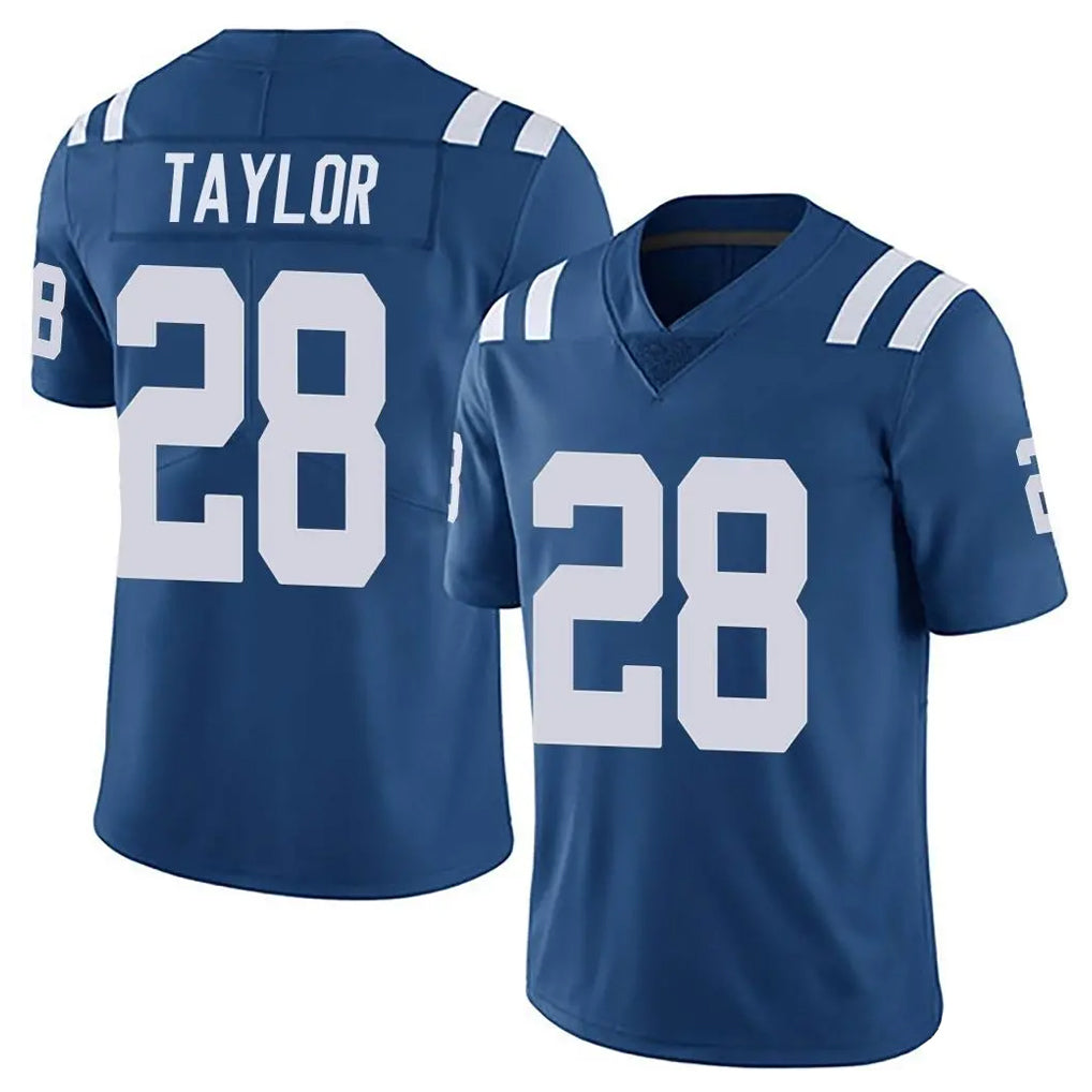 IN.Colts #28 Jonathan Taylor Player Royal Limited Vapor Untouchable Home Game BALCE Stitched Jerseys