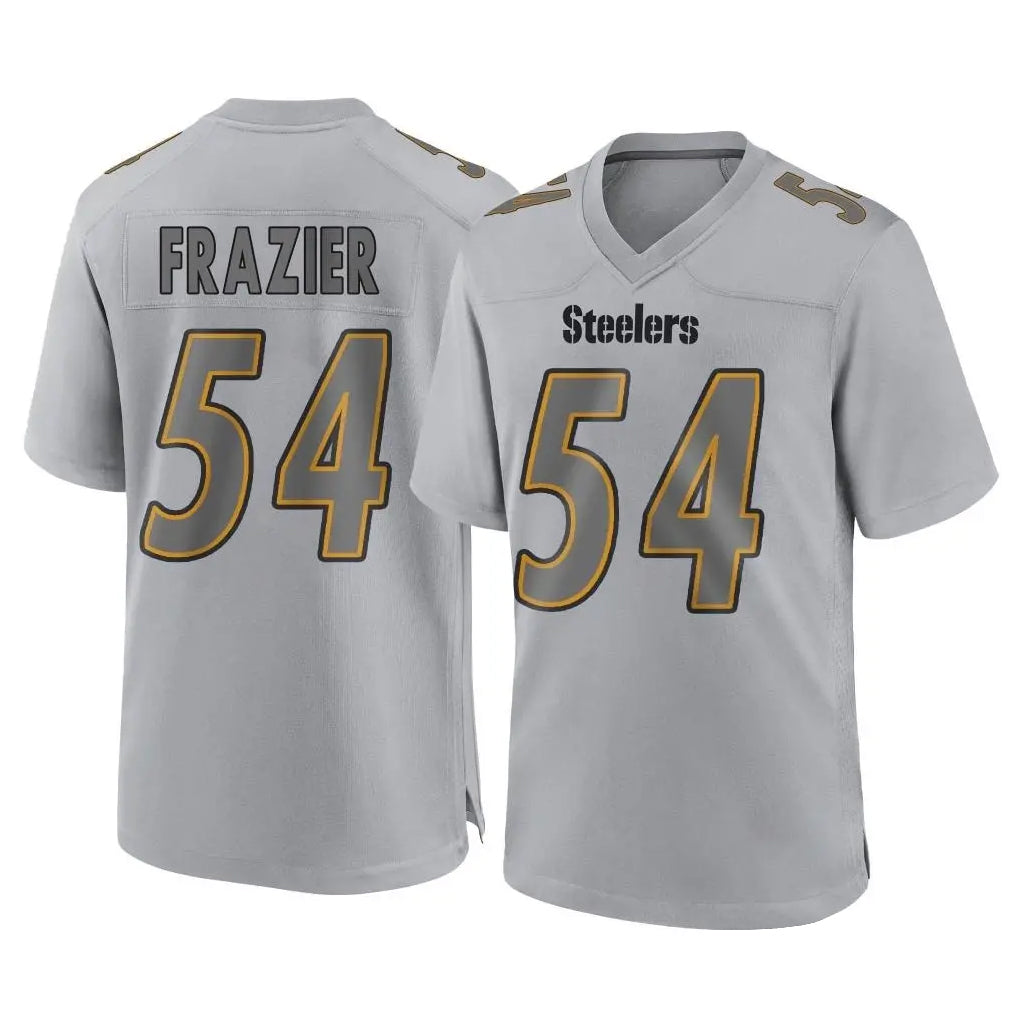 P.Steelers #54 Zach Frazier Player Gray Atmosphere Fashion Home Game BALCE Stitched Jerseys