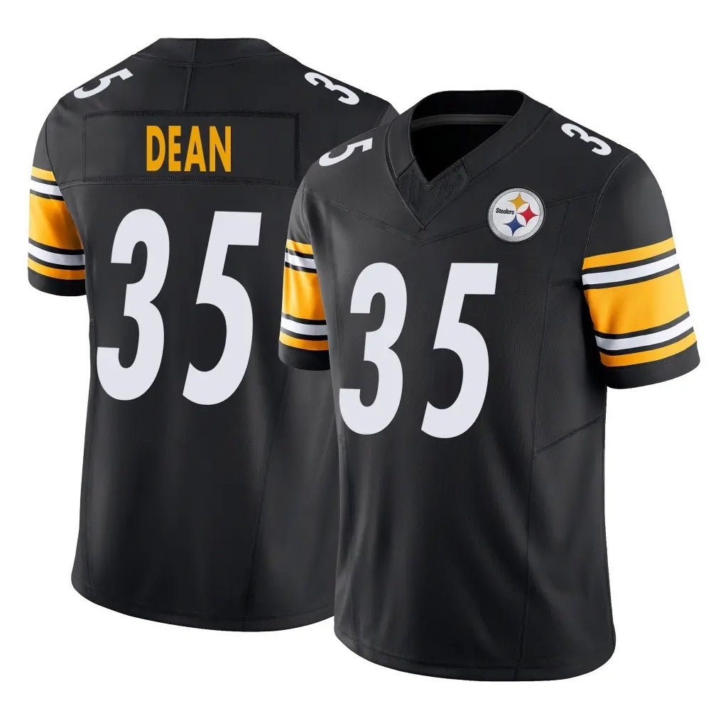 P.Steelers #35 Jamel Dean Player Black Limited Vapor F.U.S.E. Home Game BALCE Stitched Jerseys