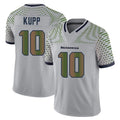S.Seahawks #10 Cooper Kupp Player Grey Limited 2025 Rivalries Collection Home Game BALCE Stitched Jerseys