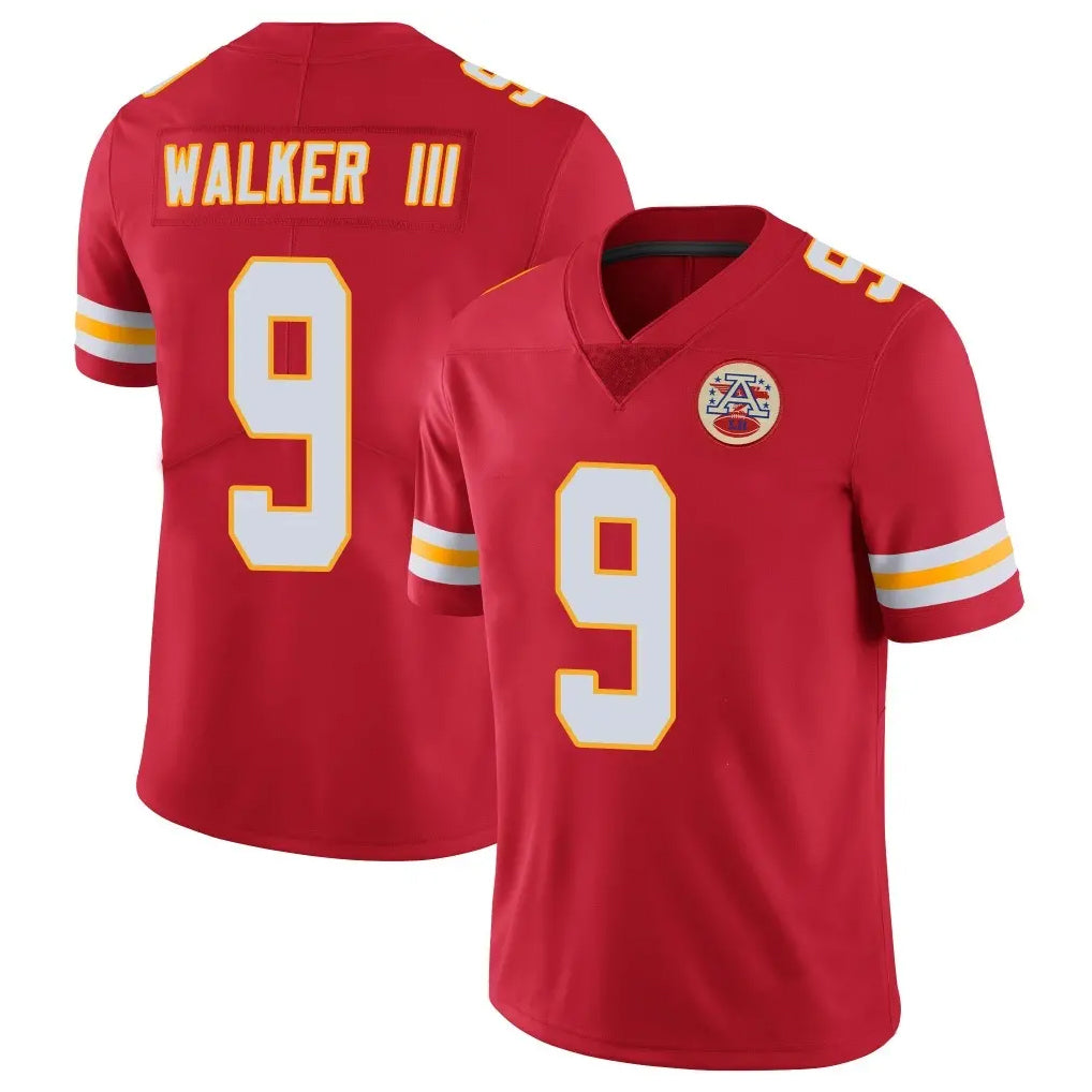 KC.Chiefs #9 Kenneth Walker III Player Red Limited Vapor Untouchable Home Game BALCE Stitched Jerseys