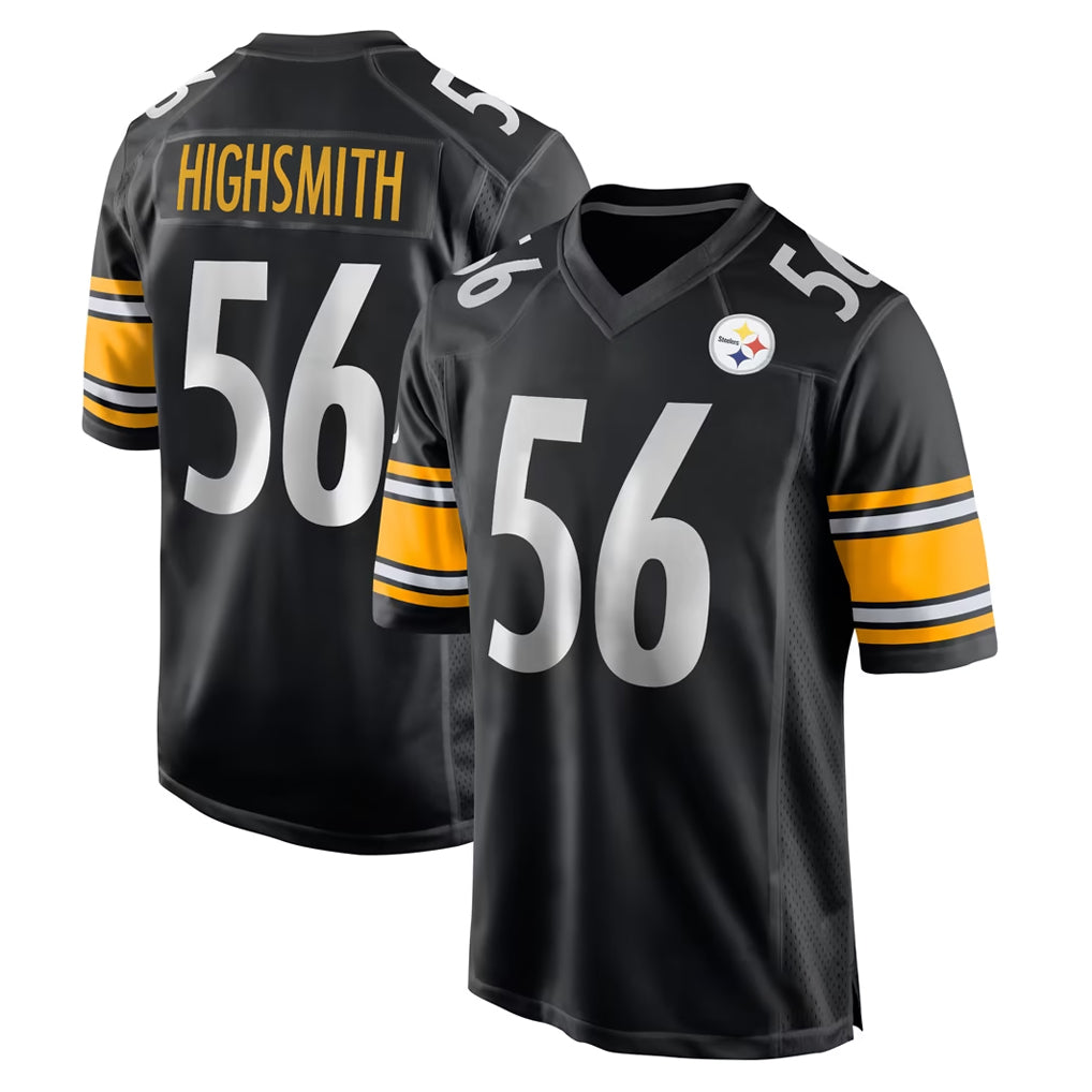 P.Steelers #56 Alex Highsmith Player Black Home Game BALCE Stitched Jerseys