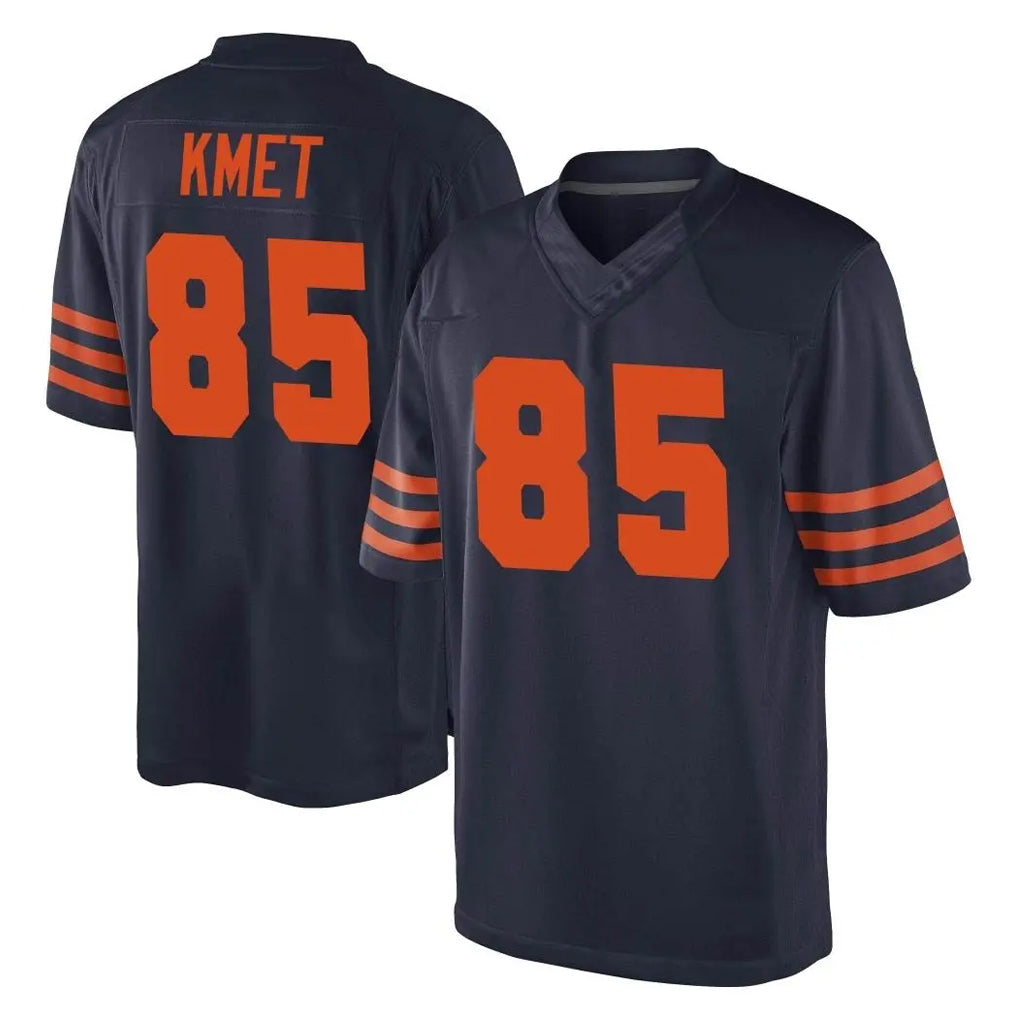 C.Bears #85 Cole Kmet Player Navy Blue Alternate Game BALCE Stitched Jerseys