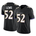 B.Ravens #52 Ray Lewis Player Black Vapor F.U.S.E. Limited Game BALCE Stitched Jerseys