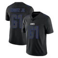 NY.Giants #61 John Michael Schmitz Jr. Player Black Impact Limited Home Game BALCE Stitched Jerseys