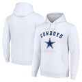D.Cowboys ## Cowboys Blank Player White Pullover Hoodies Limited BALCE Stitched Jerseys