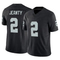 LV.Raiders #2 Ashton Jeanty Player Black Limited Vapor F.U.S.E. Home Game BALCE Stitched Jerseys