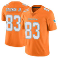 M.Dolphins #83 Kevin Coleman Jr. Player Orange Limited Home Game BALCE Stitched Jerseys
