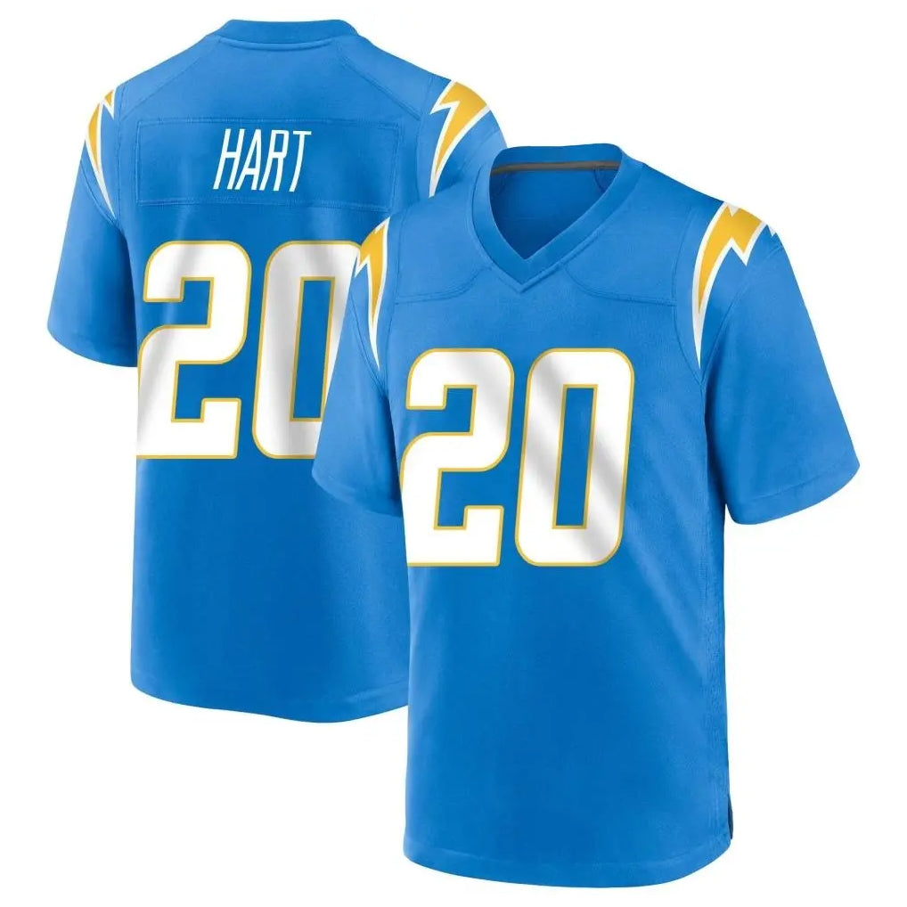 LA.Chargers #20 Cam Hart Player Blue Home Game BALCE Stitched Jerseys