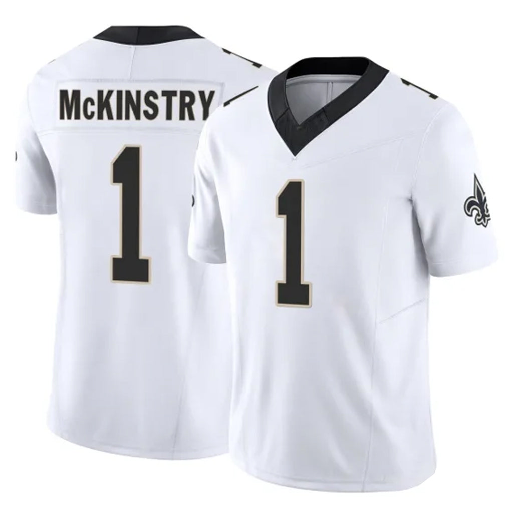 NO.Saints #1 Kool-Aid McKinstry Player White Limited Vapor F.U.S.E. Home Game BALCE Stitched Jerseys