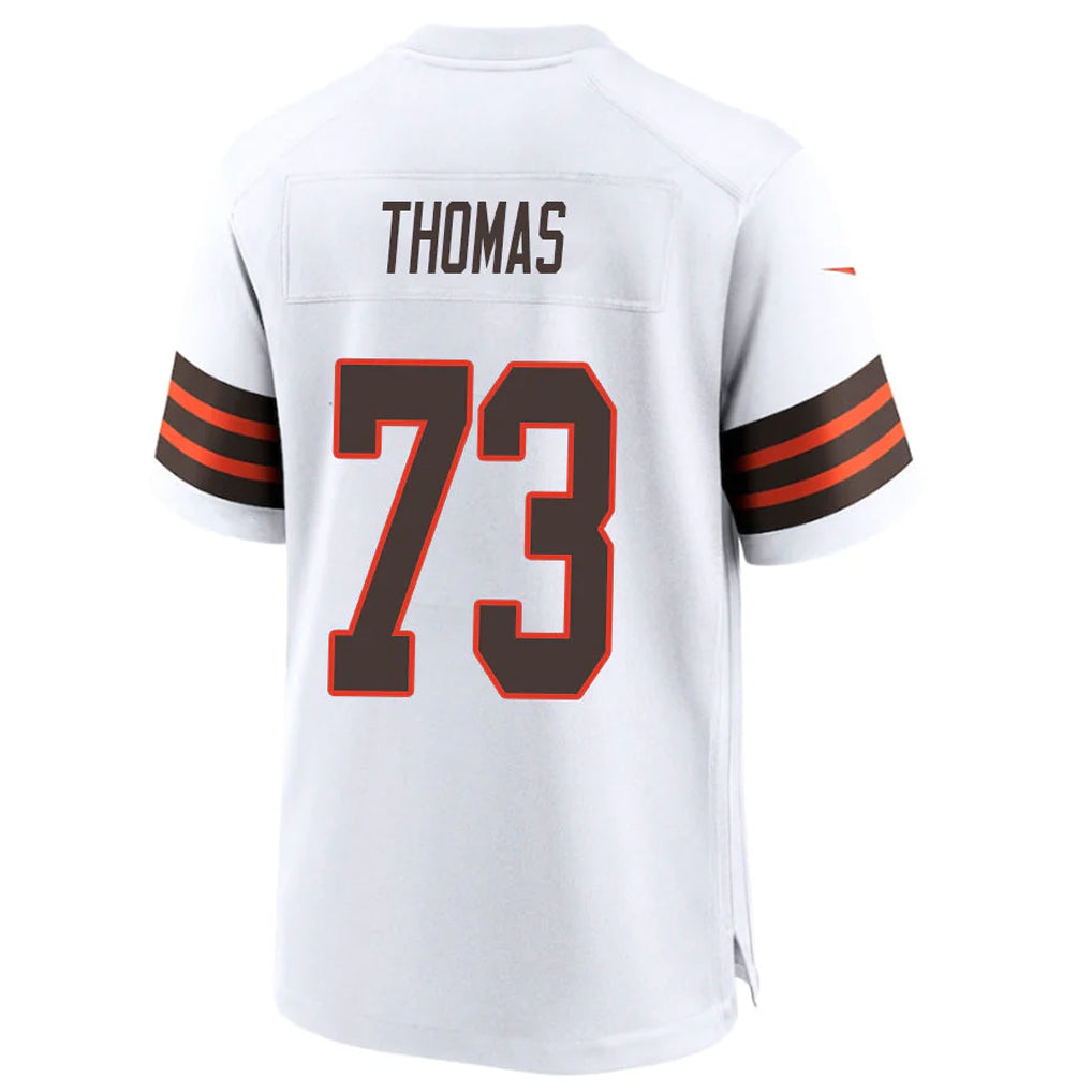 C.Browns #73 Joe Thomas Player White Alternate Home Game BALCE Stitched Jerseys
