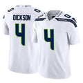 S.Seahawks #4 Michael Dickson Player White Limited Vapor F.U.S.E. Home Game BALCE Stitched Jerseys