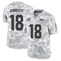 S.Seahawks #18 Elijah Arroyo Player Arctic Camo Limited Salute To Service Home Game BALCE Stitched Jerseys
