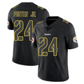 P.Steelers #24 Joey Porter Jr. Player Black Impact Limited Home Game BALCE Stitched Jerseys