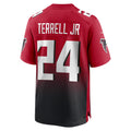 A.Falcons #24 A.J. Terrell Jr. Player Red Alternate Home Game BALCE Stitched Jerseys