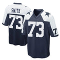 D.Cowboys #73 Tyler Smith Player Navy-White Alternate Home Game BALCE Stitched Jerseys