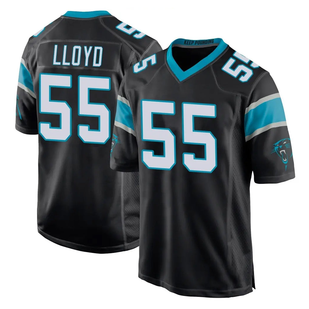 C.Panthers #55 Devin Lloyd Player Black Game BALCE Stitched Jerseys