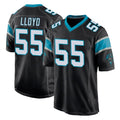 C.Panthers #55 Devin Lloyd Player Black Game BALCE Stitched Jerseys