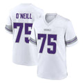 M.Vikings #75 Brian O'Neill Player White Alternate Home Game BALCE Stitched Jerseys