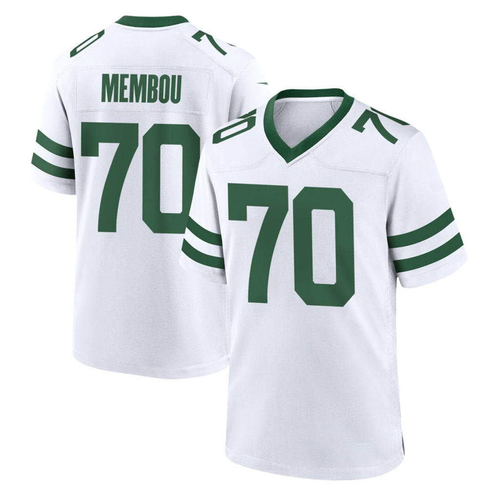 NY.Jets #70 Armand Membou Player White Legacy Home Game BALCE Stitched Jerseys