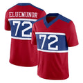 NY.Giants #72 Jermaine Eluemunor Player Red Century Vapor F.U.S.E. Home Game BALCE Stitched Jerseys