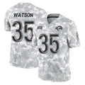 LA.Rams #35 Jaylen Watson Player Arctic Camo Salute To Service Limited Game BALCE Stitched Jerseys