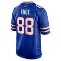 B.Bills #88 Dawson Knox Player Royal Home Game BALCE Stitched Jerseys