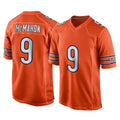 C.Bears #9 Jim McMahon Player Orange Home Game BALCE Stitched Jerseys