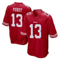 SF.49ers #13 Brock Purdy Player Red Home Game BALCE Stitched Jerseys