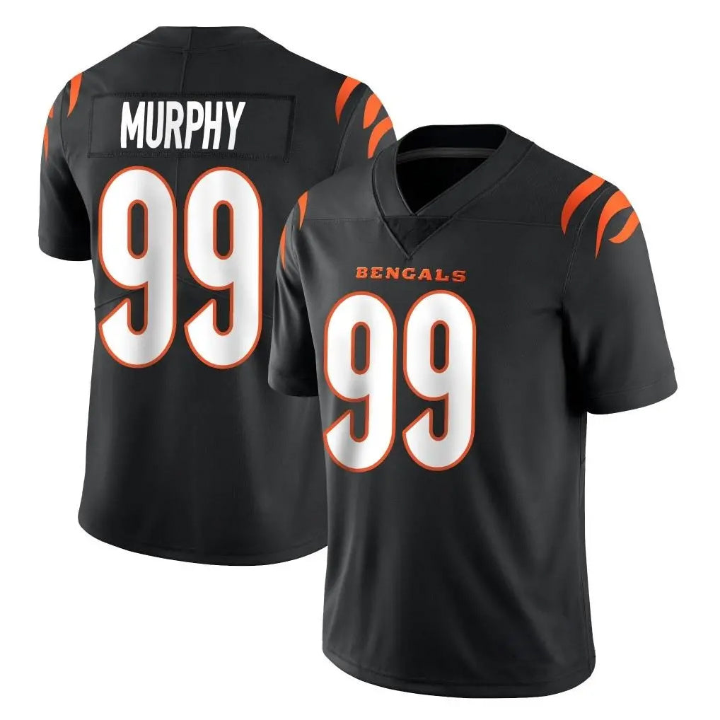 C.Bengals #99 Myles Murphy Player Black Vapor Untouchable Limited Home Game BALCE Stitched Jerseys