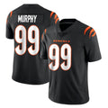 C.Bengals #99 Myles Murphy Player Black Vapor Untouchable Limited Home Game BALCE Stitched Jerseys