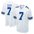 D.Cowboys #7 Rashan Gary Player White Home Game BALCE Stitched Jerseys