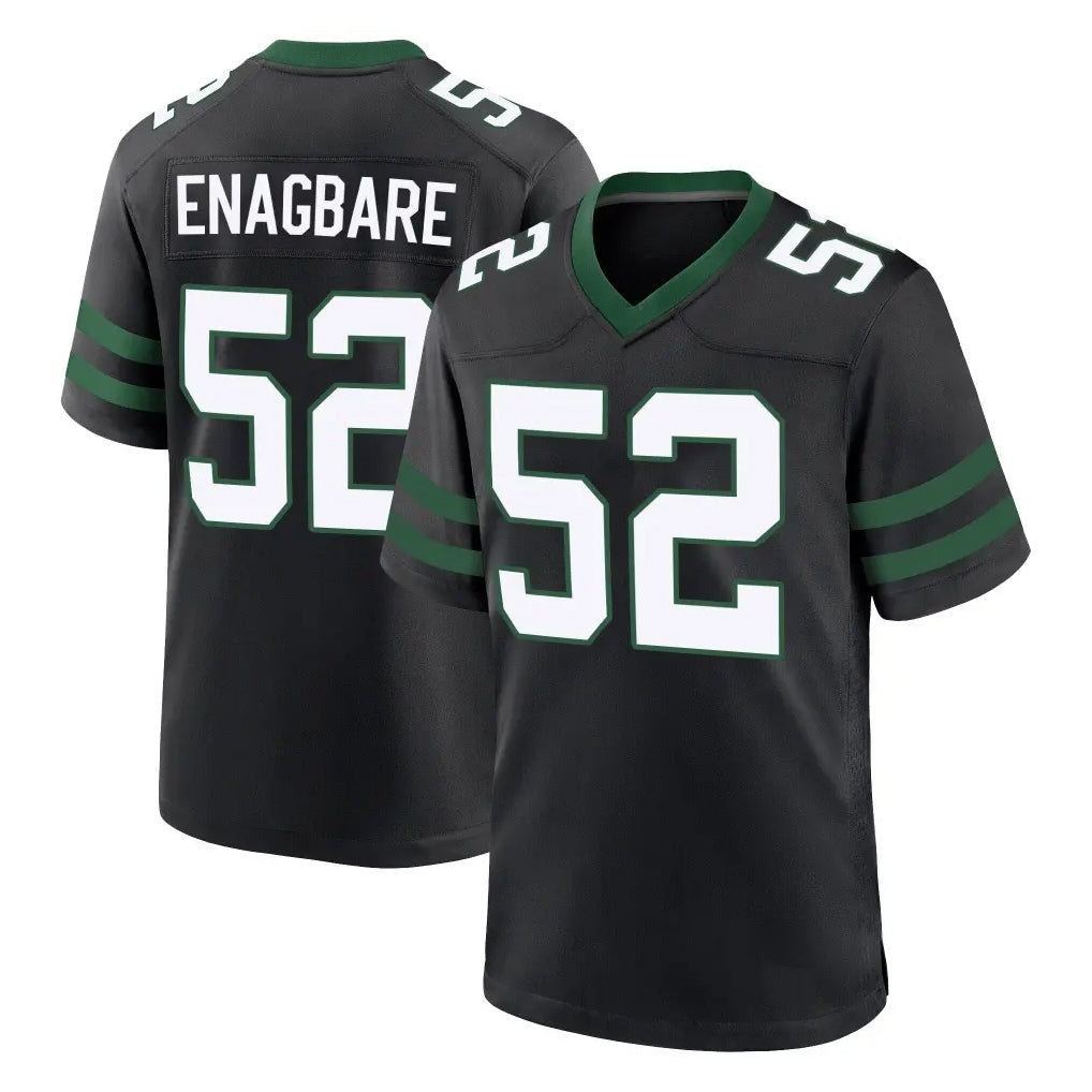 NY.Jets #52 Kingsley Enagbare Player Black Legacy Home Game BALCE Stitched Jerseys
