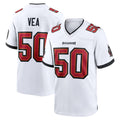 TB.Buccaneers #50 Vita Vea Player White Home Game BALCE Stitched Jerseys