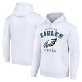 P.Eagles ## Eagles Blank Player White Pullover Hoodies Home Game BALCE Stitched Jerseys