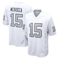 LV.Raiders #15 Fernando Mendoza Player White Limited Home Game BALCE Stitched Jerseys