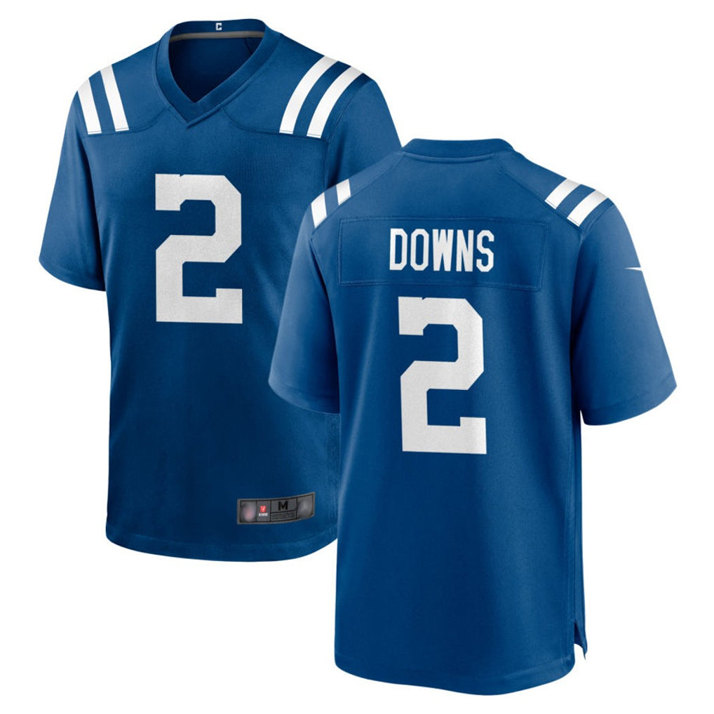 IN.Colts #2 Josh Downs Player Royal Home Game BALCE Stitched Jerseys