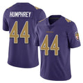 B.Ravens #44 Marlon Humphrey Player Purple Color Vapor Untouchable Home Game BALCE Stitched Jerseys